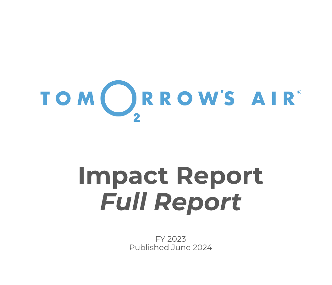 Tomorrow's Air 2023 Impact Report